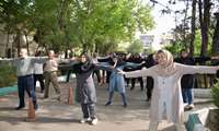 دومین هفته از پویش سه شنبه های ورزشی در دانشکده علوم توانبخشی اجرا شد