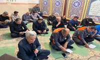 برگزاری مراسم زیارت عاشورا و سفره احسان حسینی در دانشکده علوم توانبخشی
