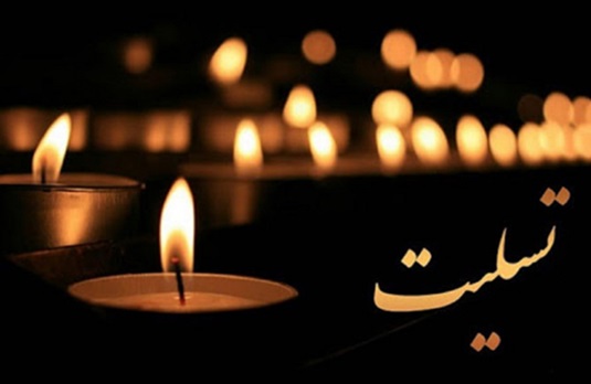 پیام تسلیت به سرکار خانم دکتر اکبر فهیمی به مناسبت در گذشت برادر گرامیشان